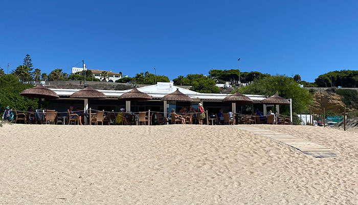 Comer en el restaurante el Huerto en la playa de Conil